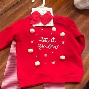Starting Out Festive Red Baby Outfit